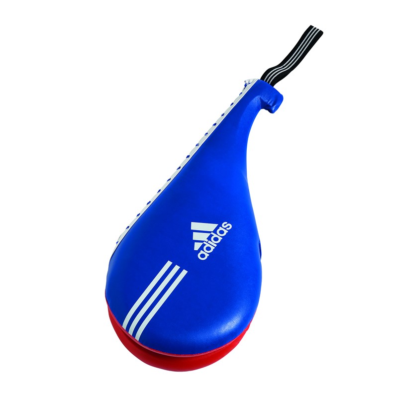 dubbele target mitt blauw van adidas taekwondo 0 dubbele target mitt ...