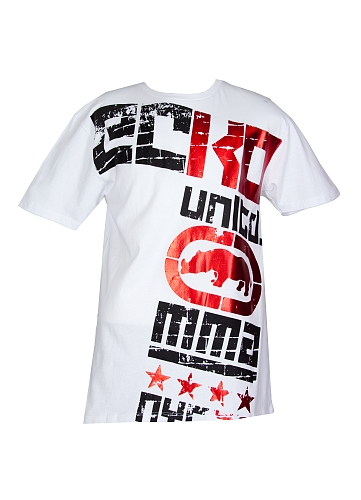 Ecko T-Shirt Block Up (wit)