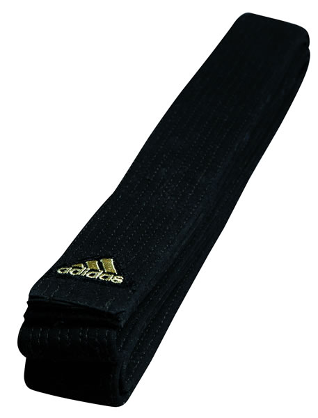 Zwarte band borduren Adidas