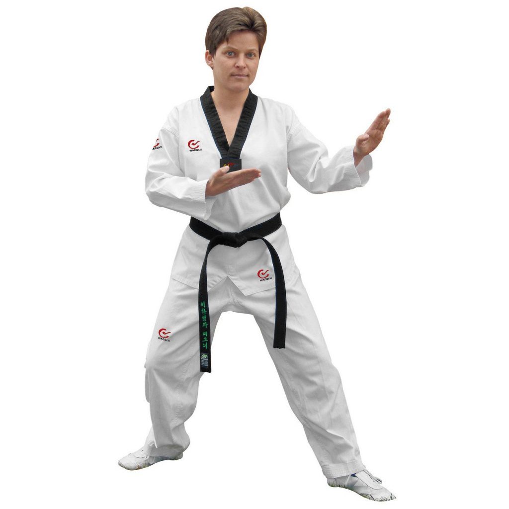 WTF Taekwondo Pak WACOKU 160 cm en 190 cm WTF Taekwondo Pak WACOKU 160 cm en 190 cm