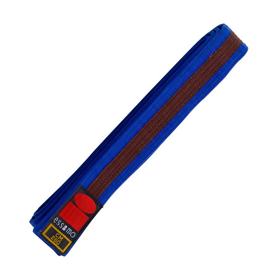 Essimo Budoband Blauw/Bruin Essimo Budoband Blauw/Bruin
