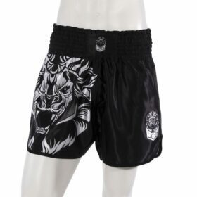 Leo INSTINCT Kickboks broekje (zwart / wit)