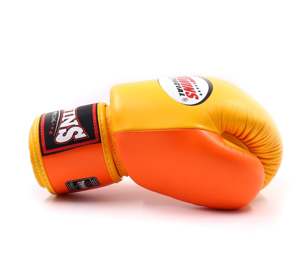 Twins Special Kickbokshandschoenen Geel Oranje (BGVL 3 YELLOW ORANGE) Twins Special Kickbokshandschoenen Geel Oranje (BGVL 3 YELLOW ORANGE)