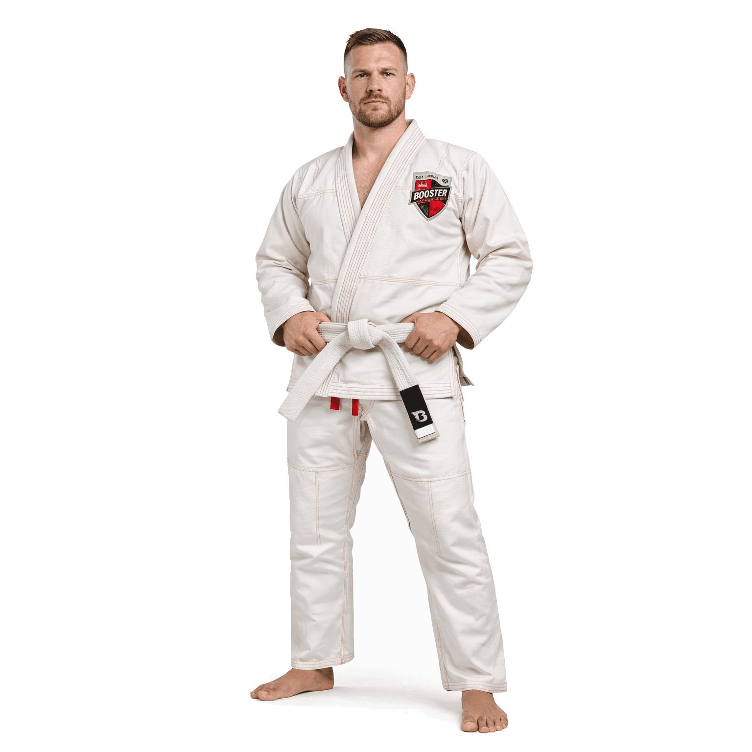 Booster BJJ Gi Wit Pro Shield (BJJ V 2 Pro Shield White) Booster BJJ Gi Wit Pro Shield (BJJ V 2 Pro Shield White)