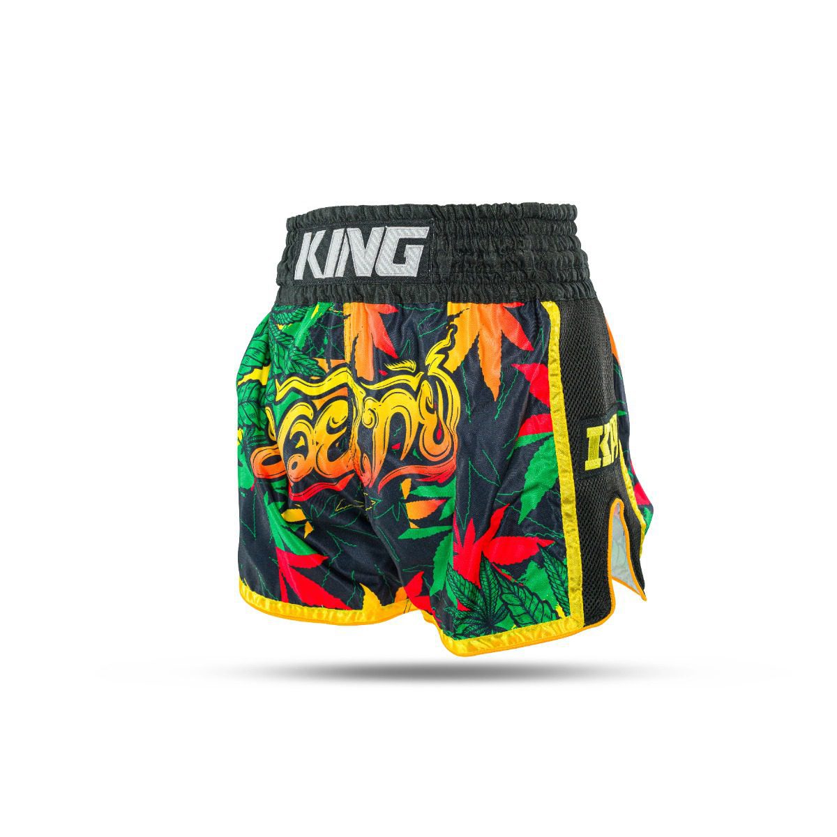 King Pro Boxing Kickboksbroekje Weed (KPB WEED) King Pro Boxing Kickboksbroekje Weed (KPB WEED)