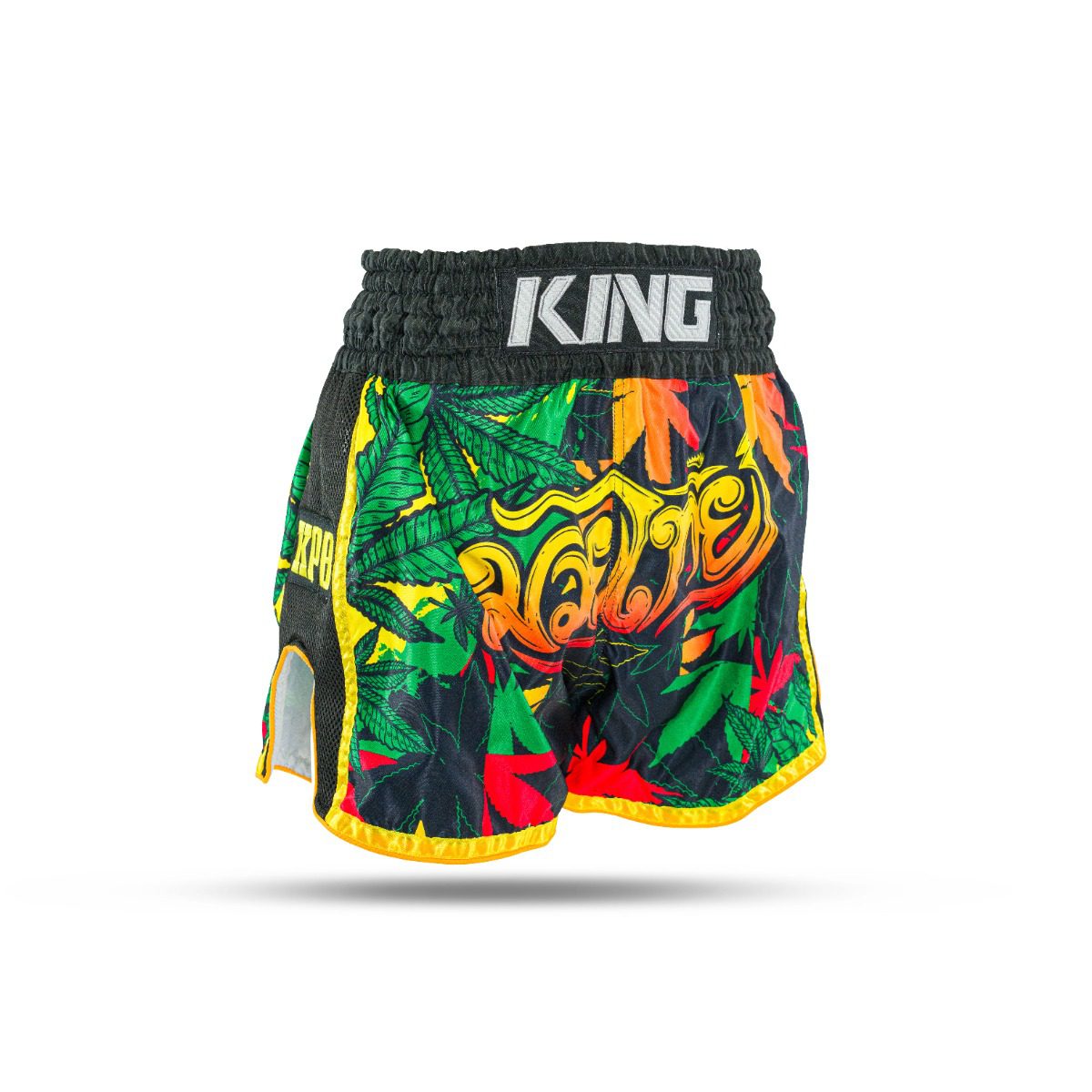 King Pro Boxing Kickboksbroekje Weed (KPB WEED) King Pro Boxing Kickboksbroekje Weed (KPB WEED)