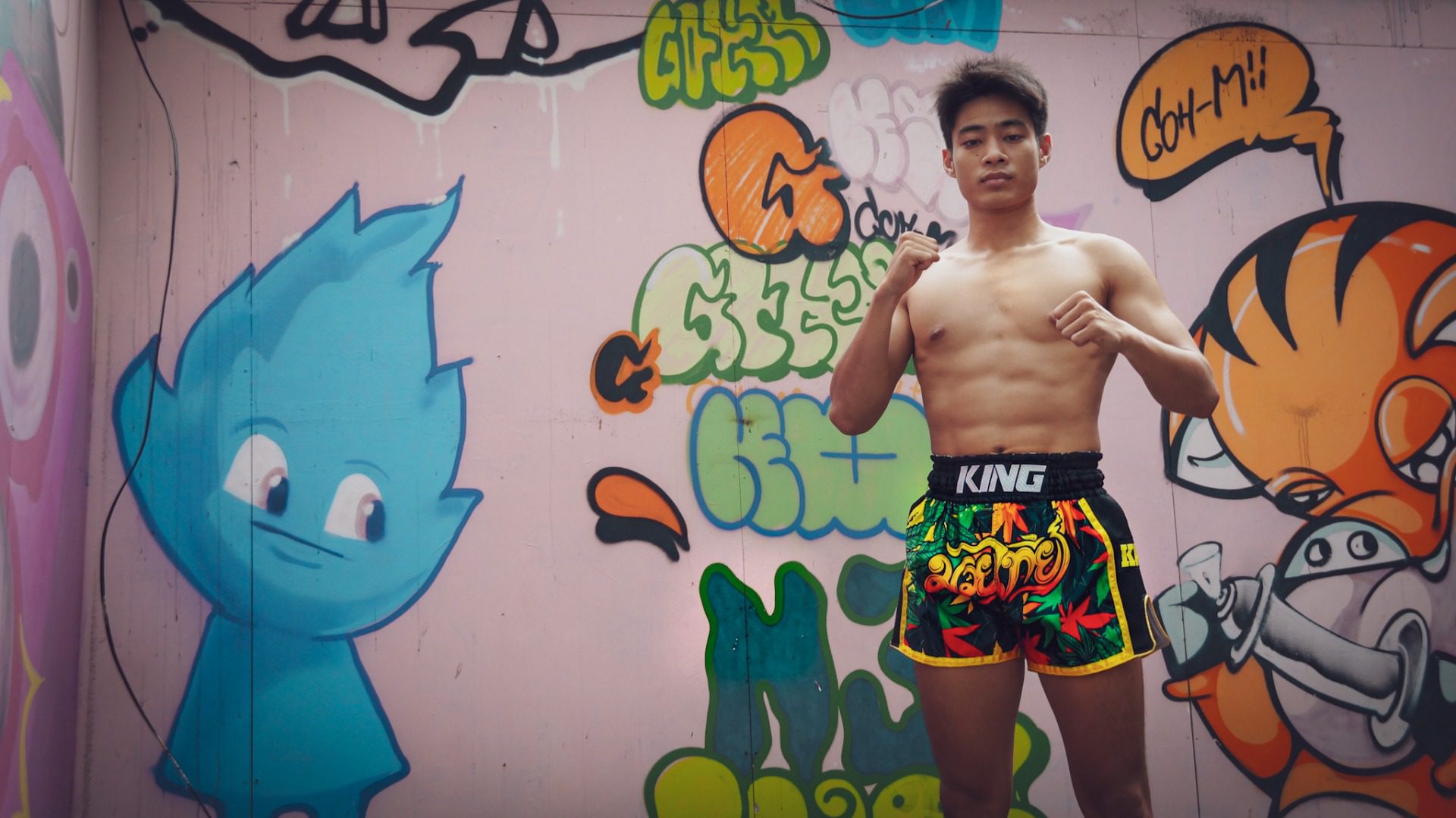 King Pro Boxing Kickboksbroekje Weed (KPB WEED) King Pro Boxing Kickboksbroekje Weed (KPB WEED)