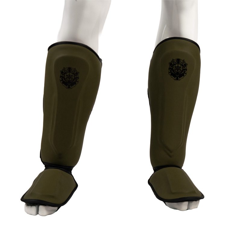 Leo Pattaya Shin Instep mat army green Leo Pattaya Shin Instep mat army green