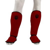 Leo Pattaya Shin Instep mat red Leo Pattaya Shin Instep mat red
