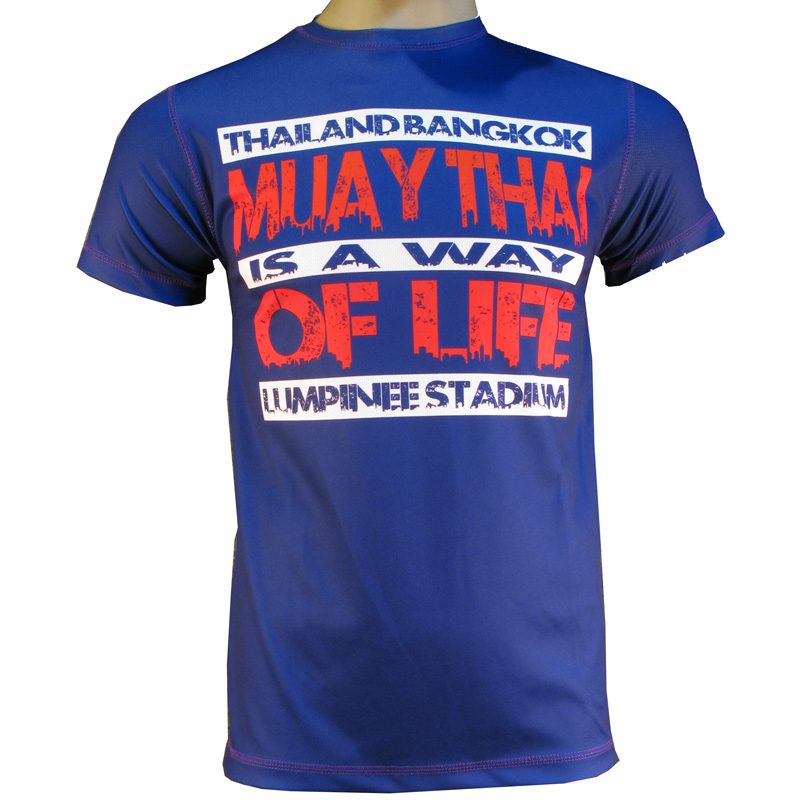 Victory Sports T-shirt Thaiboxing Is A Way Of Life Victory Sports T-shirt Thaiboxing Is A Way Of Life
