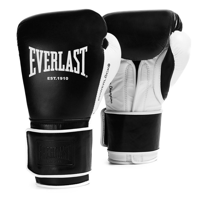 Everlast Powerlock Pro OG H&L (kick)boxing Glove (Zwart/Wit) Everlast Powerlock Pro OG H&L (kick)boxing Glove (Zwart/Wit)
