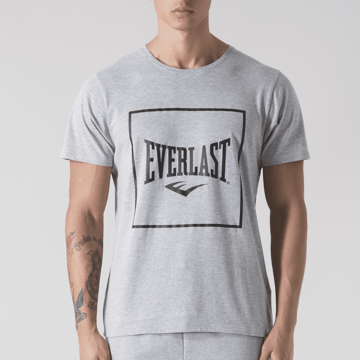 Everlast Regular Fit T-shirt Grijs XXL (Grijs) Everlast Regular Fit T-shirt Grijs XXL (Grijs)