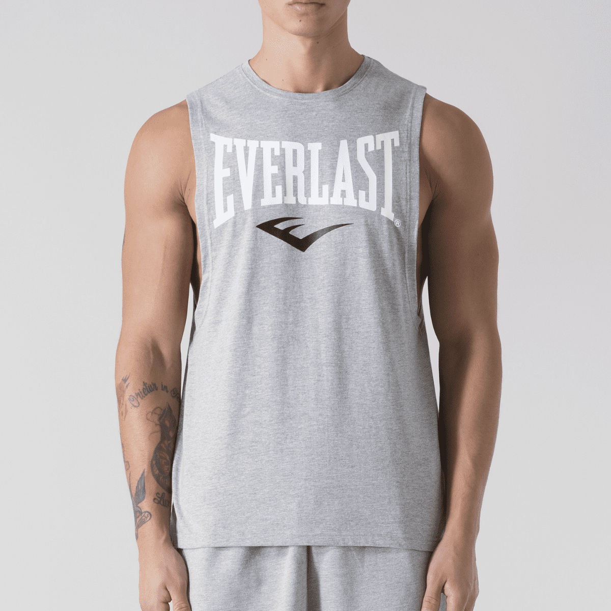 Everlast Logo Tank Top Grijs M (Grijs) Everlast Logo Tank Top Grijs M (Grijs)