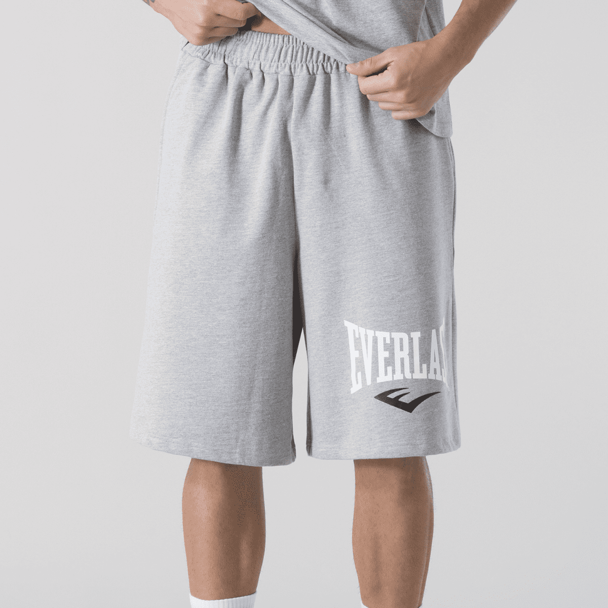 Everlast Logo Shorts Grijs XL (Grijs) Everlast Logo Shorts Grijs XL (Grijs)