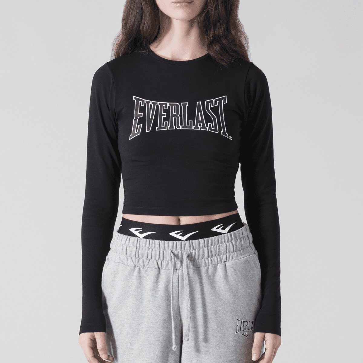 Everlast Long Sleeve Logo t-shirt Zwart XL (Zwart) Everlast Long Sleeve Logo t-shirt Zwart XL (Zwart)