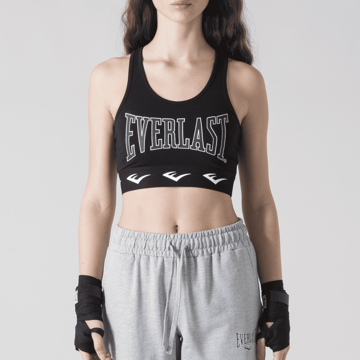 Everlast Jersey Stretch Logo Top Zwart S (Zwart) Everlast Jersey Stretch Logo Top Zwart S (Zwart)