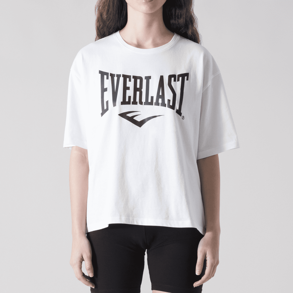 Everlast Oversize T-shirt Logo Wit M (Wit) Everlast Oversize T-shirt Logo Wit M (Wit)
