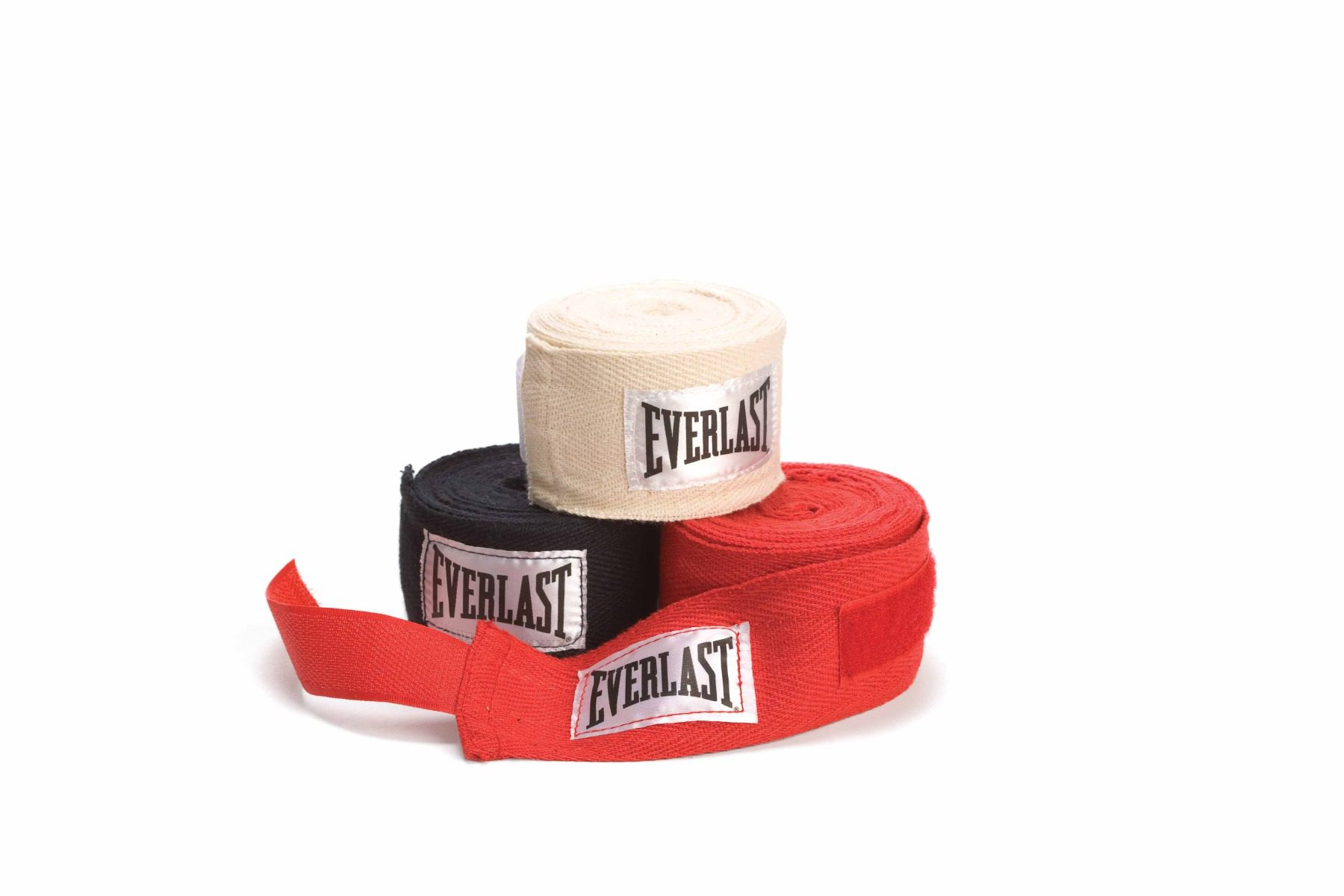 Everlast Core Handwraps 3 Pack (Zwart/Rood/Wit) Everlast Core Handwraps 3 Pack (Zwart/Rood/Wit)