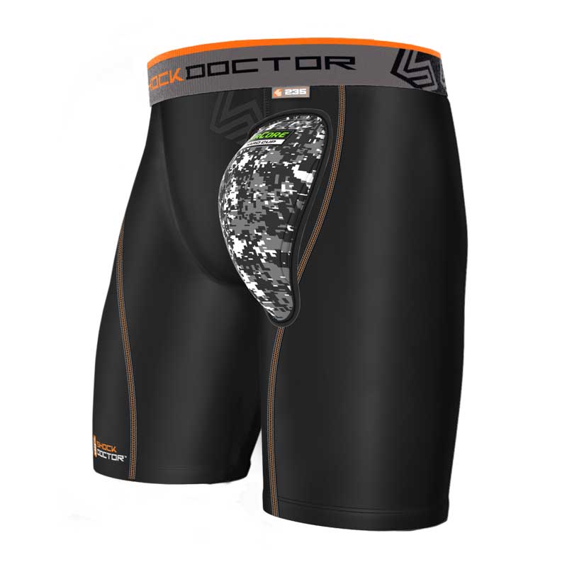 Shock Doctor Aircore Compression Short Met Kruisbescherming Shock Doctor Aircore Compression Short Met Kruisbescherming