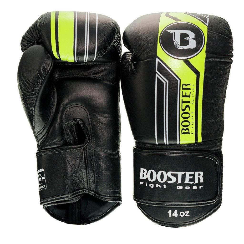 Booster V9 Kickbokshandschoenen Zwart Geel (BGL V9 BLACK YELLOW) Booster V9 Kickbokshandschoenen Zwart Geel (BGL V9 BLACK YELLOW)