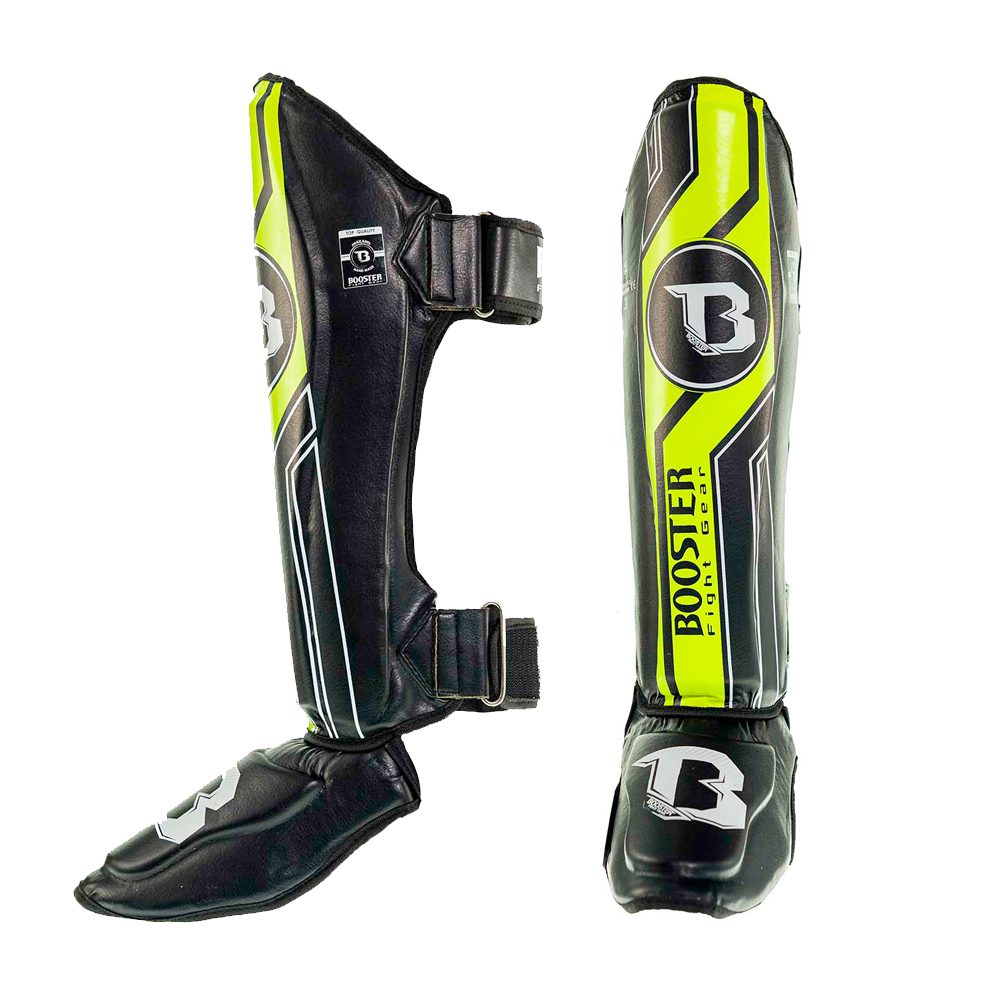 Booster V9 Kickboks Scheenbeschermers Zwart Geel (BSG V9 BLACK YELLOW) Booster V9 Kickboks Scheenbeschermers Zwart Geel (BSG V9 BLACK YELLOW)