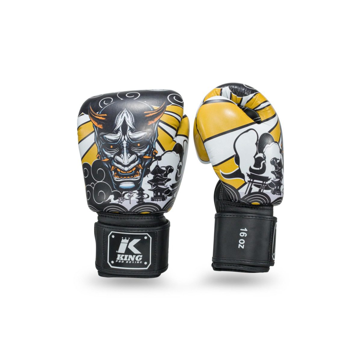 King Pro Boxing Hannya Bokshandschoenen (KPB BG HANYA GD) King Pro Boxing Hannya Bokshandschoenen (KPB BG HANYA GD)