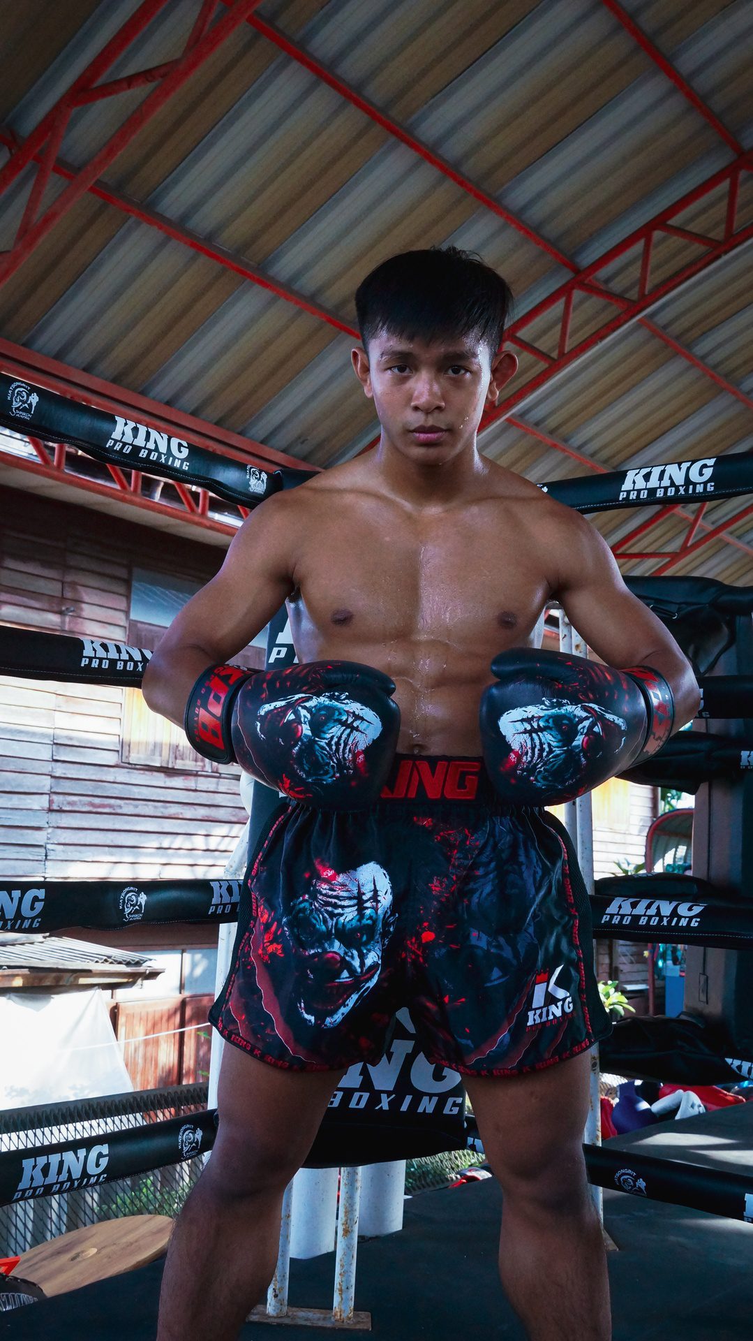 King Pro Boxing Muay Thai Trunks Scary (KPB SCARY) King Pro Boxing Muay Thai Trunks Scary (KPB SCARY)