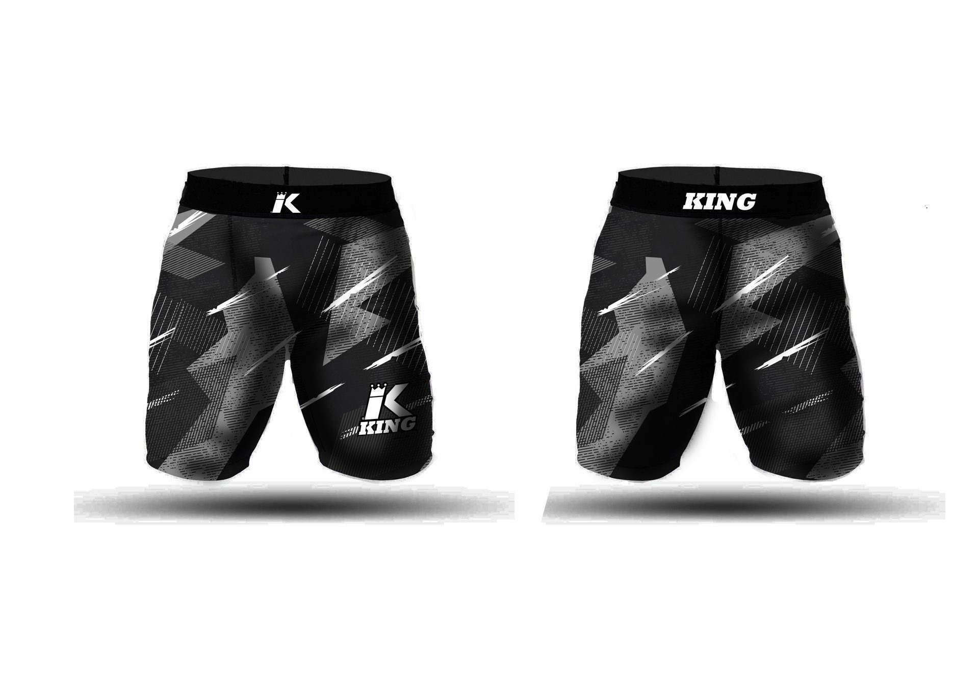 King Pro Boxing Compressie Trunks Shadow (KPB SHADOW 1 VT)