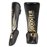 Booster Scheenbeschermers Kickboksen Zwart (SG CHAMPION BLACK)