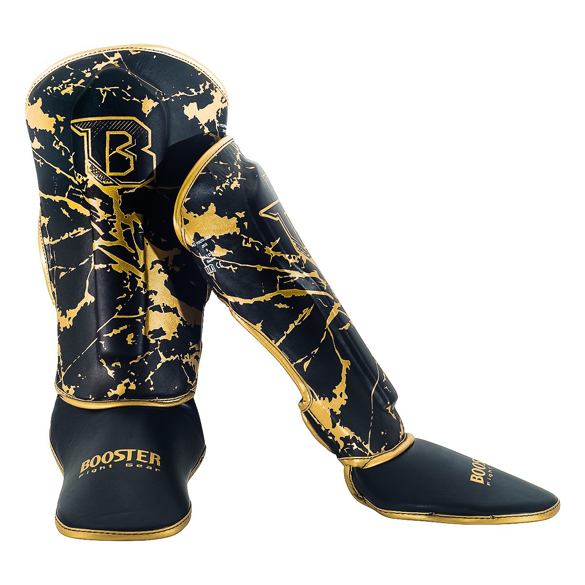 Booster Scheenbeschermers Kickboksen (SG YOUTH GOLD MARBLE)