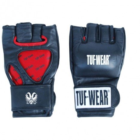TUF Wear Mma Pro Contest Grappling Handschoenen 4 Oz Leder TUF Wear Mma Pro Contest Grappling Handschoenen 4 Oz Leder
