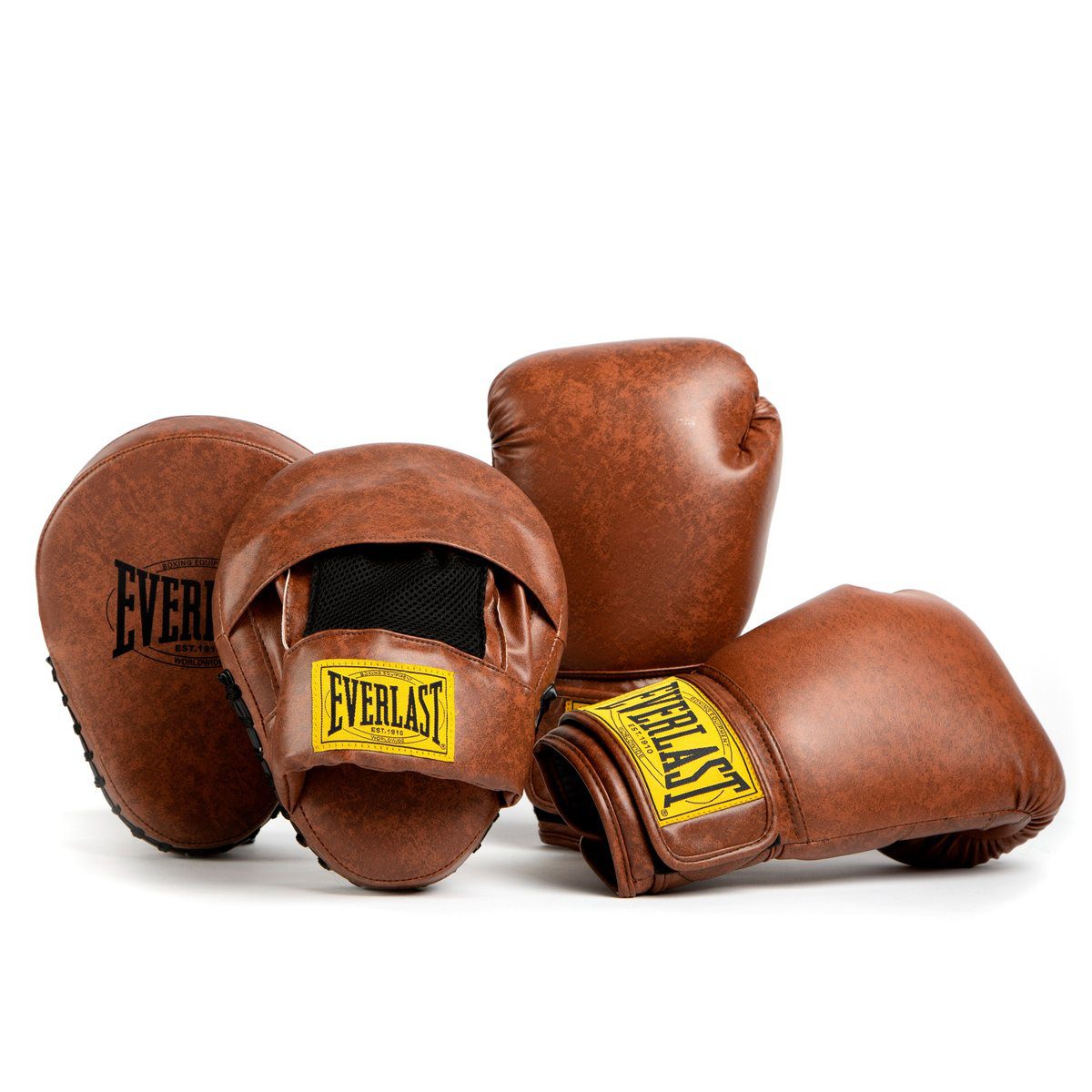 Everlast 1910 Classic Boxing kit brown Everlast 1910 Classic Boxing kit brown