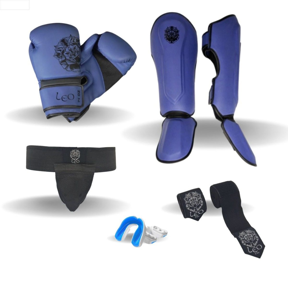 Leo Pattaya Kickboksset Groot Blauw Leo Pattaya Kickboksset Groot Blauw