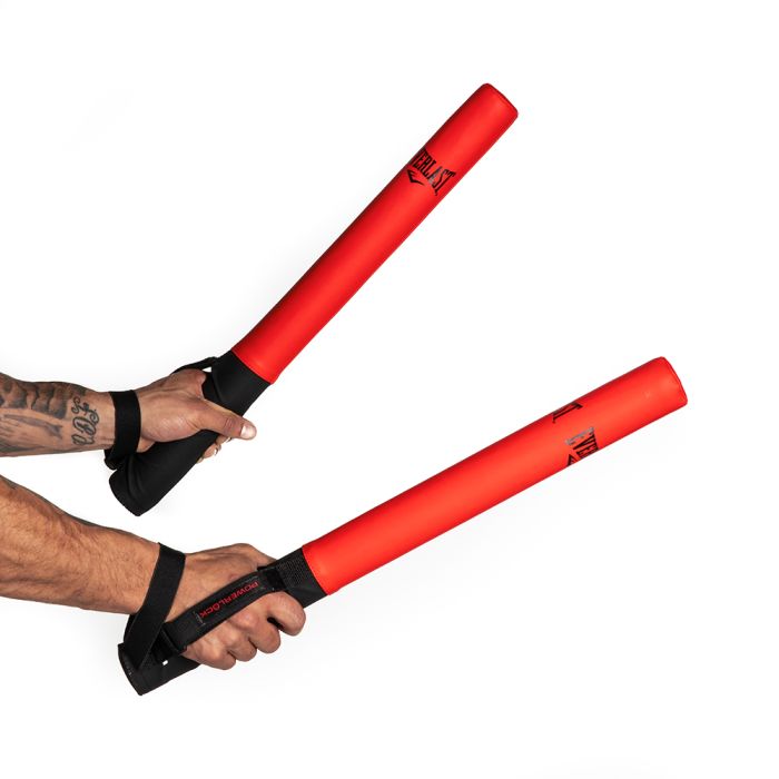 Everlast Powerlock Boxing Sticks (Red) One Size Everlast Powerlock Boxing Sticks (Red) One Size
