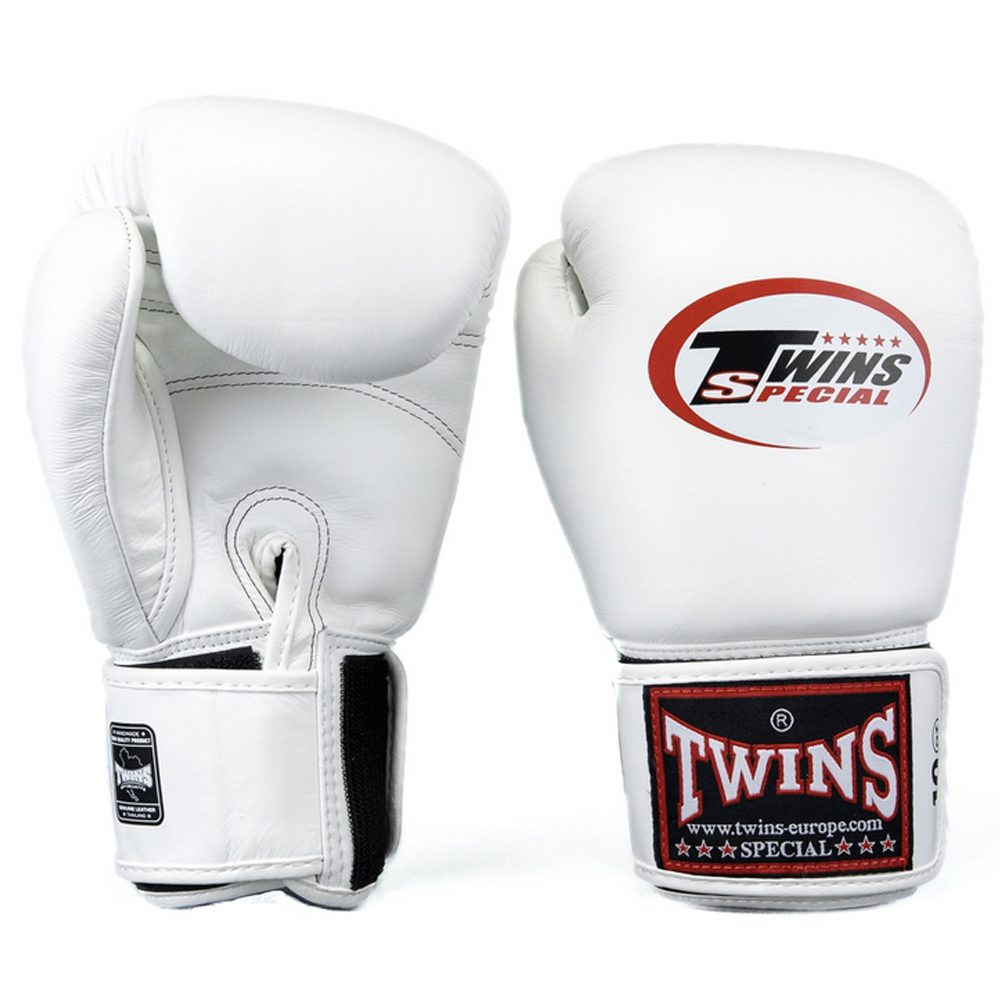 Twins Special Kickbokshandschoenen 8oz-20oz (BG N V2 WHITE)