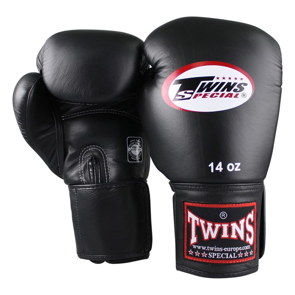 Twins Special Kickbokshandschoenen BGVF Black (BGVF BLACK) Twins Special Kickbokshandschoenen BGVF Black (BGVF BLACK)