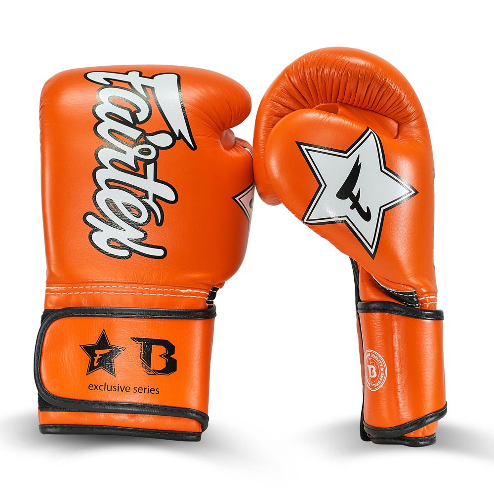 Fairtex Booster Kickbokshandschoenen Oranje (FXB BG V2 ORANGE) Fairtex Booster Kickbokshandschoenen Oranje (FXB BG V2 ORANGE)