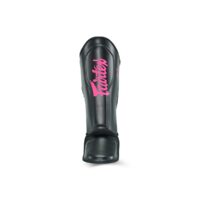 Fairtex Booster FXB Scheenbeschermers Zwart Roze (FXB-SG-BLACK-PINK)
