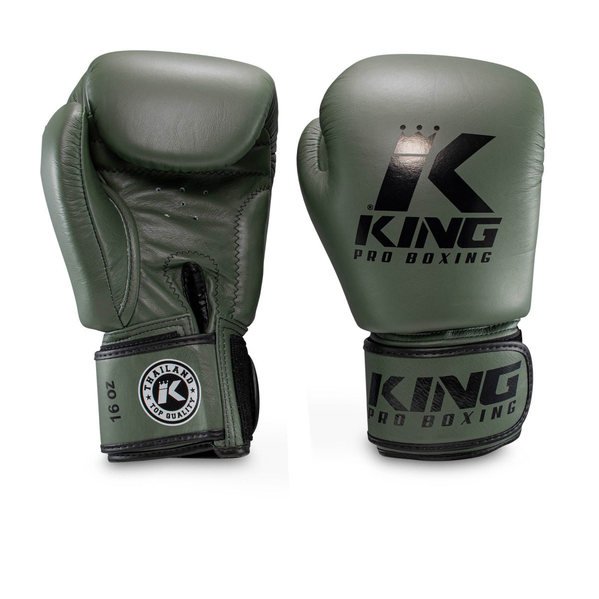 King Pro Boxing Kickbokshandschoenen Militair (KPB BGVL 3 MILITARY) King Pro Boxing Kickbokshandschoenen Militair (KPB BGVL 3 MILITARY)
