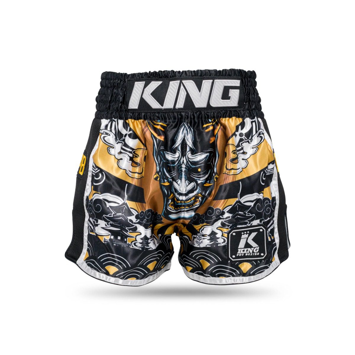 King Pro Boxing Hanya Muaythai Trunks (KPB HANYA GD) King Pro Boxing Hanya Muaythai Trunks (KPB HANYA GD)