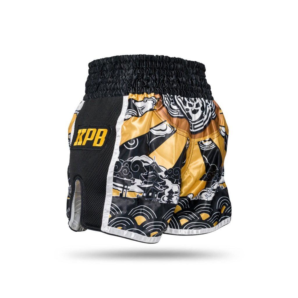 King Pro Boxing Hanya Muaythai Trunks (KPB HANYA GD) King Pro Boxing Hanya Muaythai Trunks (KPB HANYA GD)
