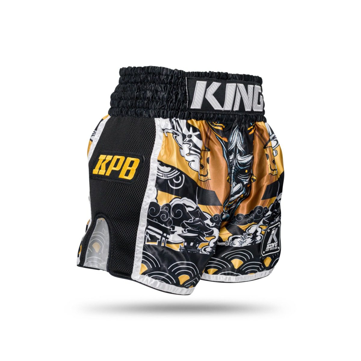 King Pro Boxing Hanya Muaythai Trunks (KPB HANYA GD) King Pro Boxing Hanya Muaythai Trunks (KPB HANYA GD)