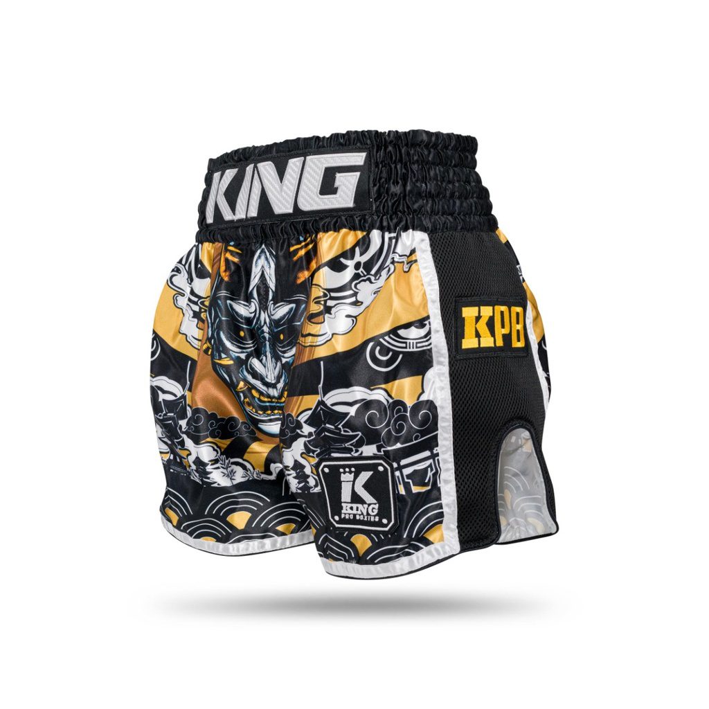 King Pro Boxing Hanya Muaythai Trunks (KPB HANYA GD) King Pro Boxing Hanya Muaythai Trunks (KPB HANYA GD)