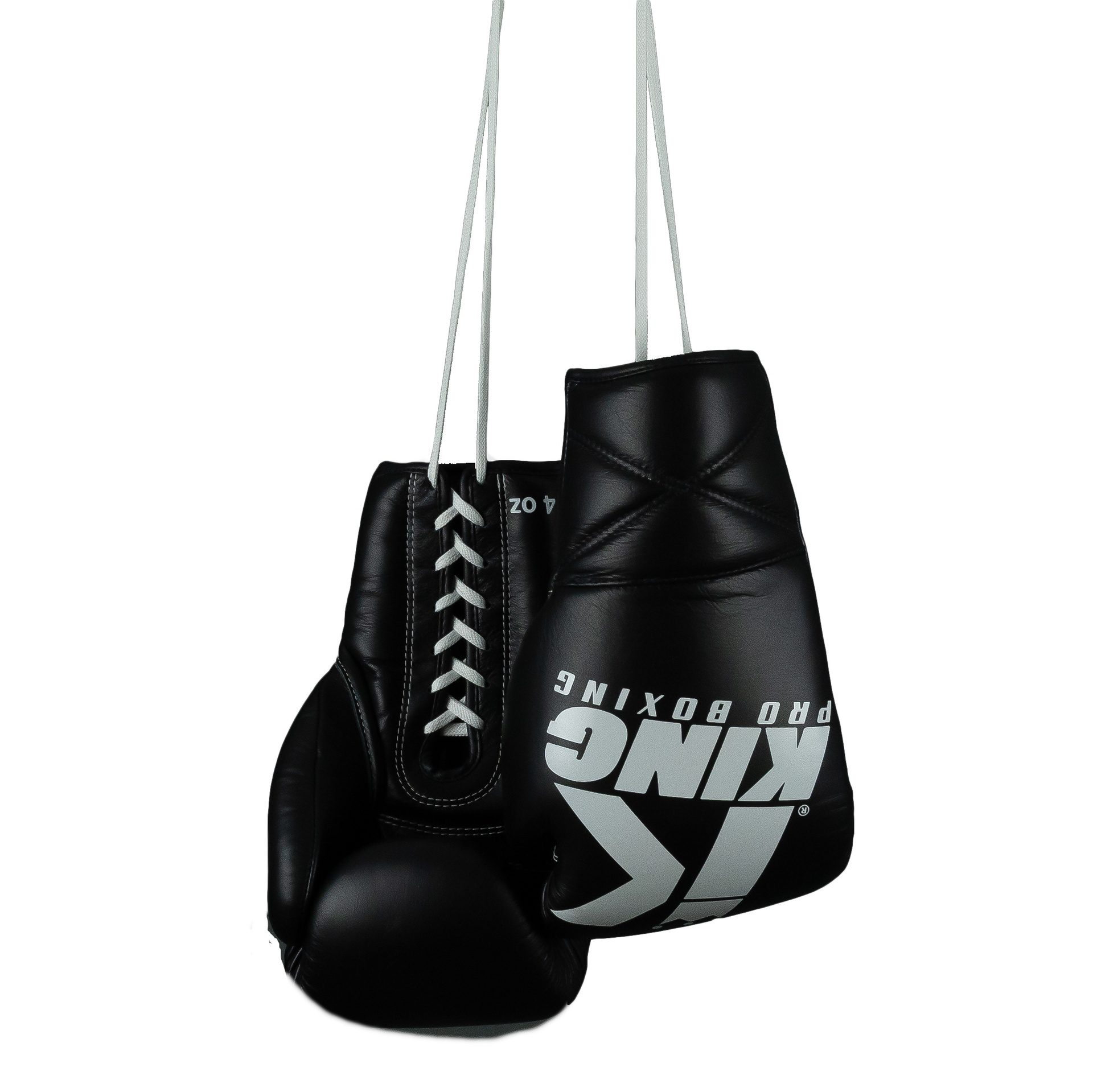 King Pro Boxing Kickbokshandschoenen KPB XK LU Black White (KPB XK LU BLACK WHITE)