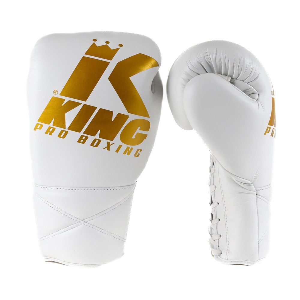 King Pro Boxing Kickbokshandschoenen XK Series (KPB XK LU WHITE GOLD) King Pro Boxing Kickbokshandschoenen XK Series (KPB XK LU WHITE GOLD)