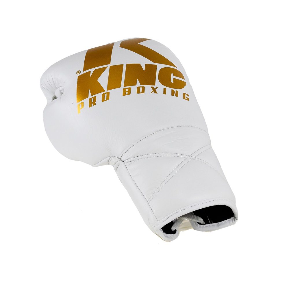 King Pro Boxing Kickbokshandschoenen XK Series (KPB XK LU WHITE GOLD) King Pro Boxing Kickbokshandschoenen XK Series (KPB XK LU WHITE GOLD)