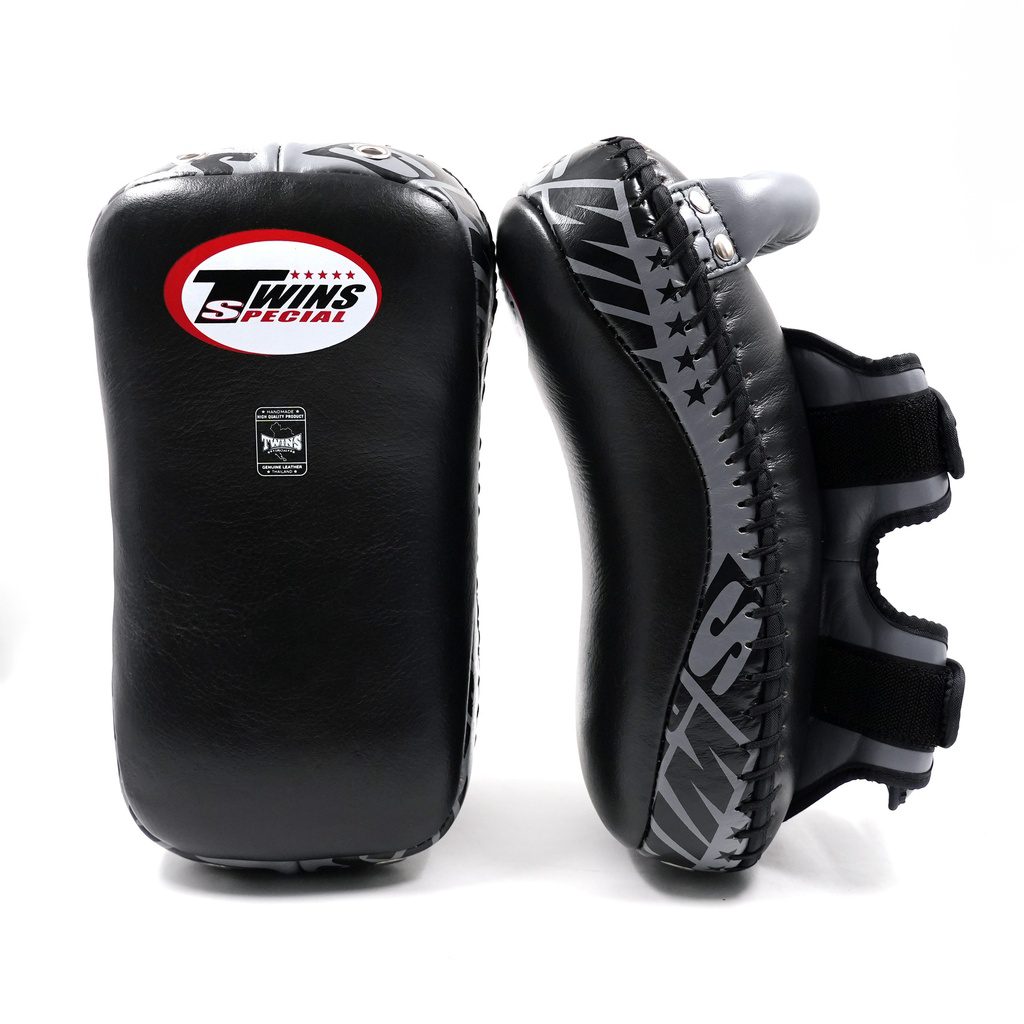 Twins Special Thai Pads Zwart Grijs (KPL-12 BLACK GREY L) Twins Special Thai Pads Zwart Grijs (KPL-12 BLACK GREY L)