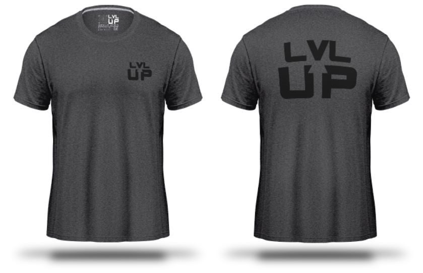 LVL-UP Vechtsport T-Shirt Hoogwaardige Katoen (LVL-UP-TS-3)