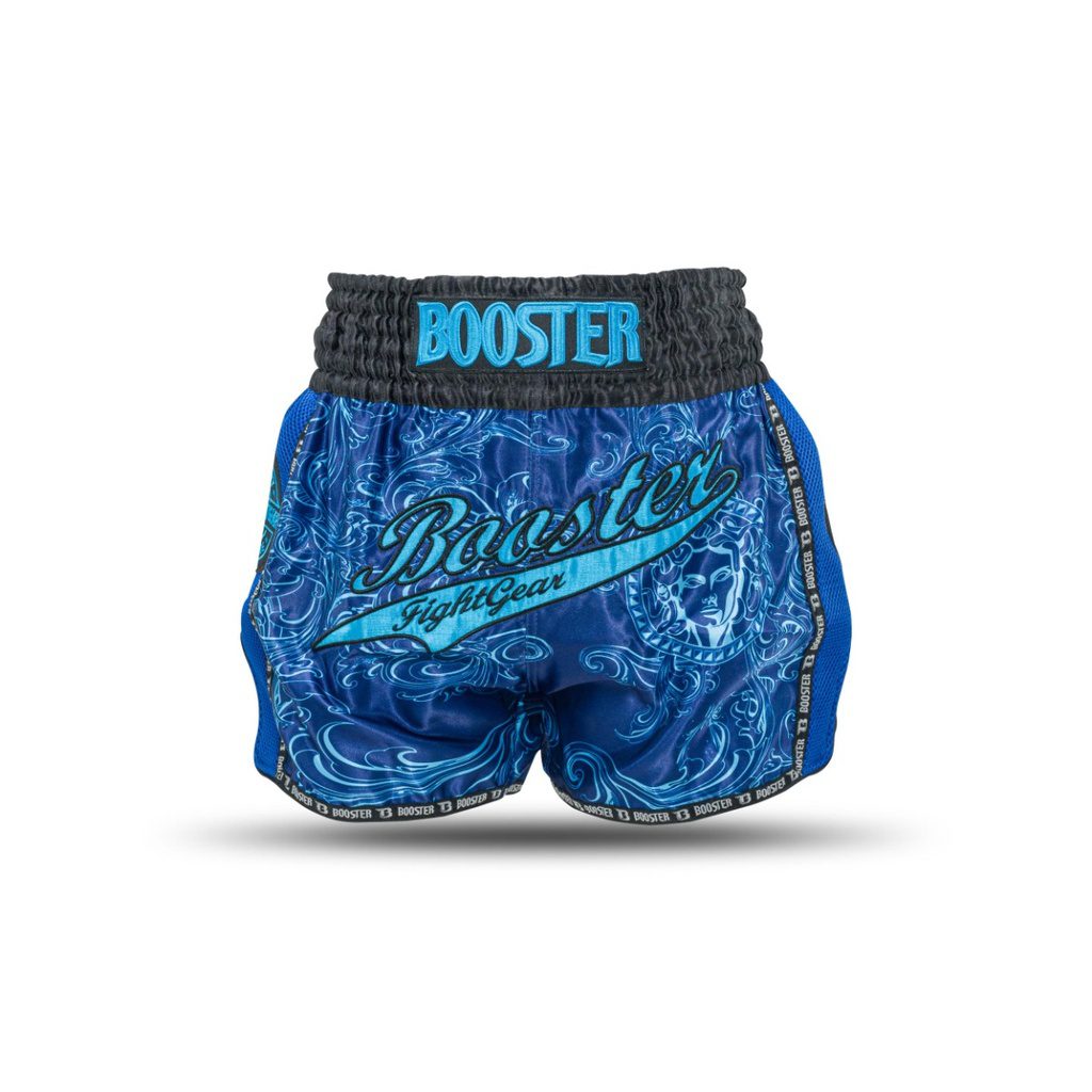 Booster Medusa Muay Thai Kickboksbroekje Blauw (TBT MEDUSA BLUE) Booster Medusa Muay Thai Kickboksbroekje Blauw (TBT MEDUSA BLUE)