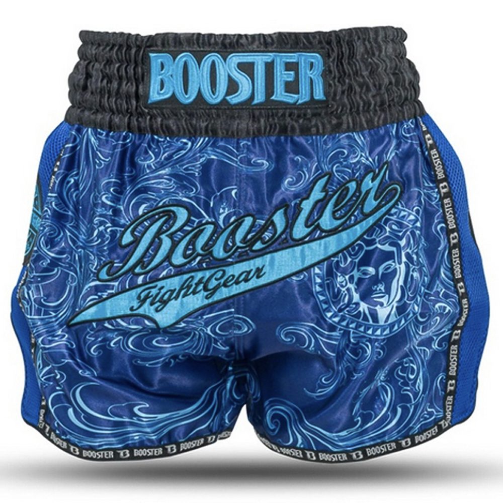 Booster Medusa Muay Thai Kickboksbroekje Blauw (TBT MEDUSA BLUE)